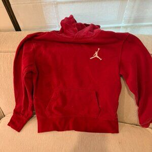 Red Jordan Youth Medium Sweatshirt Hoodie